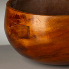 Fine 19th Century Individual Hawaii  Kou Poi Bowl Umeke