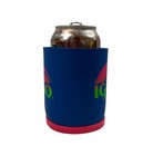Vtg Igloo Koozie Cozy Drink Insulator Neon Blue 90s Can Sleeve Made In Usa
