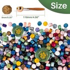 600pcs Wax Seal Beads - Sealing Wax Beads For Stamp Seals Letter Melts Kit New