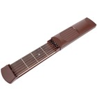 Pocket Acoustic Guitar Practice Tool 6 String 4 Fret Chord Trainer