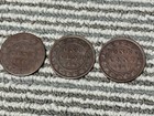 1834 1859 18   Lot 3 Canadian Large One Cent Queen Victoria Coins