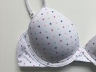 Hanes T-shirt Bra Polka Dot Size Kids Girls L