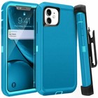 For Iphone 13 12 11 Pro X Xr Max 7 8 Plus Shockproof Defender Hard Phone Case