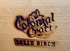 Antique   colonial Craft  Bedroom Set