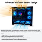 Argb Gaming Desktop Computer I7 Pc 32gb Ram 2tb Ssd Rtx 3050 Win11 Wifi 6 Bt