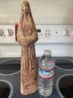 Large Tang Dynasty Style Pottery Attendant 618-907 Ad Approx  14 Inches In Tall