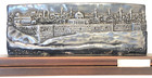 Vintage Jewish Hebrew 925 Sterling Panoramic Jerusalem Israel Judaica Judaism