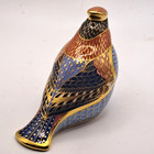 Royal Crown Derby Cardinal Paperweight figurine 5 25 8