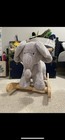 Pottery Barn Kids  Elephant Critter Plush Rocker Toy