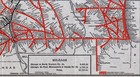 1924 Antique Chicago Northwestern Railway Map North Western Railroad Map 3053