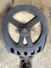 F e  Myers H360 Pulley Block W  Double Hook Chain Farm Industrial 