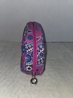 Vera Bradley Lined Cosmetic Accessory Magnetic   Zipper Bag Retired Boysenberry