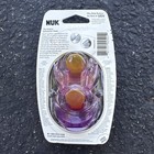 Nuk Pacifiers 6-18 Month Latex Set Of 2 Bpa Free Orthodontic Pink   Purple