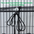 Kfpplxq Bird Cage Netting Seed Catcher 2 0 l X 1 0 w X 0 5 h  Black