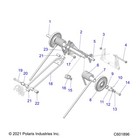 Polaris Rta Weld  Black  For Snowmobile Models  Genuine Oem - 1543511-329
