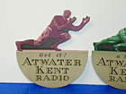 Vintage 1920-30s Atwater Kent Store Displays  1  Football  1  Baseball Rare  