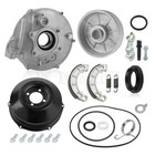 Rear Brake Drum Hub Plate Cover Kit For Honda Trx420fe Fm Fpe Fpm Te Tm Rancher 