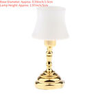 2x Miniature 1 12 Scale Dollhouse Battery Operated Lights Up Table Lamp