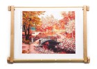 Needlepoint Embroidery Tapestry Scroll Frame Made Of Organic Beech  Wooden Cross