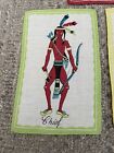Vintage Rare Set 7 Children   s Nursery Rhyme Handkerchiefs Counting Game