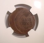 1906 Indian Head Cent Penny Struck 25  Off Center Mint Error Ngc F12