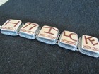 Vintage Western Cowboy Brands Sterling Silver Bracelet Montie Montana Estate