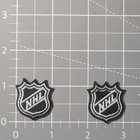 Nhl Logo Patch 2 Small Mini Pieces Embroidered Iron Patch 1 25x1 