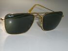 1980 s 52  16mm Vintage B l Ray-ban Gep G15 Uv Small Caravan Aviator Sunglasses