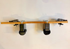 Hidden River Ash Portage Universal Solo Canoe Rack With Padded Shoulder Rests