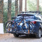 Tooenjoy Folding Hitch Bike Rack Carrier Platform W single Arm 2  Hitch Receiver