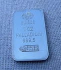 1 Oz Palladium Bar - Pamp Suisse - Lady Fortuna