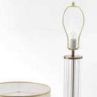 9 Inch 2 Set Brass Lamp Harp Holder With Lamp Finials And Standard