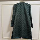 Men   s Indian Authentic Sherwani- Green gold - New