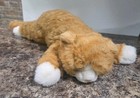 Vintage Ty Al E Kat 20  Plush Orange Tabby Cat Stuffed Animal - 1987 