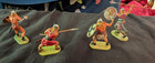 Elastolin Viking Warriors-lot Of 4- 40mm