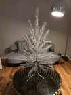  Vtg  Star Brand Aluminum Sparkler Christmas Tree Model S452 4    Tall Usa