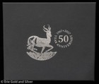 2017 1 Oz Silver South Africa Krugerrand 50th Anniv W  2 Oz Silver Bar