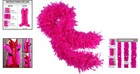 Elegant 2-yard Hot Pink Feather Boa - Perfect For Carnival   Celebrations