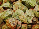 1000 Carat Lots Of Unakite Rough - Plus A Free Faceted Gemstone