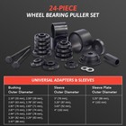 Omt Fwd Front Wheel Bearing Press Kit Drive Bearing Removal   Installation 24pcs