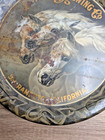 Antique Buffalo Brewing Co Sacramento Beer Tin Tray Horses Pre Prohibition 12   