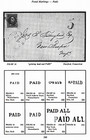 Us 1860s Civil War Era Fancy Cancel  Terrific  paid    Skinner-eno  pm-pd 9   3m