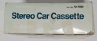 Nos Realistic Stereo Car Cassette Under Dash No  12-1984 New W wires   Brackets