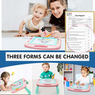 Magnetic Drawing Board For 1-3 Year Olds  Erasable Doodle Board For Kids