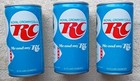 3 Different Vintage Rc Cola Cans Nfl - Avellini - Baschnagel - Cockroft