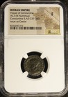 Ancient Roman Empire Constantine Ad 337-340 Ae3 Bi Nummus Caesar Coin- Ngc Fine