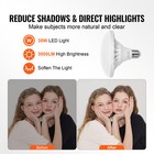 Softbox Lighting Kit 24 In X 24 In 30w 5500k Led Bulbs And Adjustable Stand