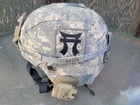 Us Army Advanced Combat Helmet Ach With Cover Surefire Light  M-8  Medium