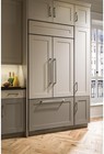 Ge Monogram Zip360nn 36  Built-in Panel Ready French Door Refrigerator