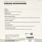 Rybozen Digital Vocal Mixer With Dual Wireless Microphone - Black